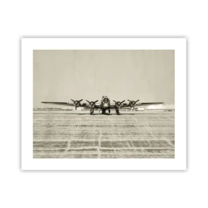 Affiche - Poster - Toujours prêt! - 50x40 cm