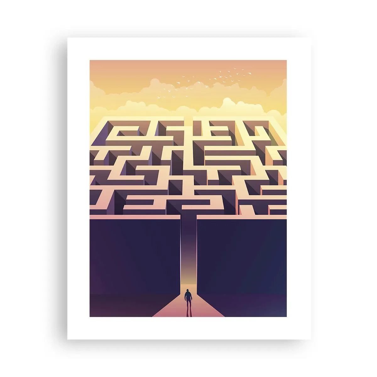 Affiche - Poster - Le temps de la décision - 40x50 cm