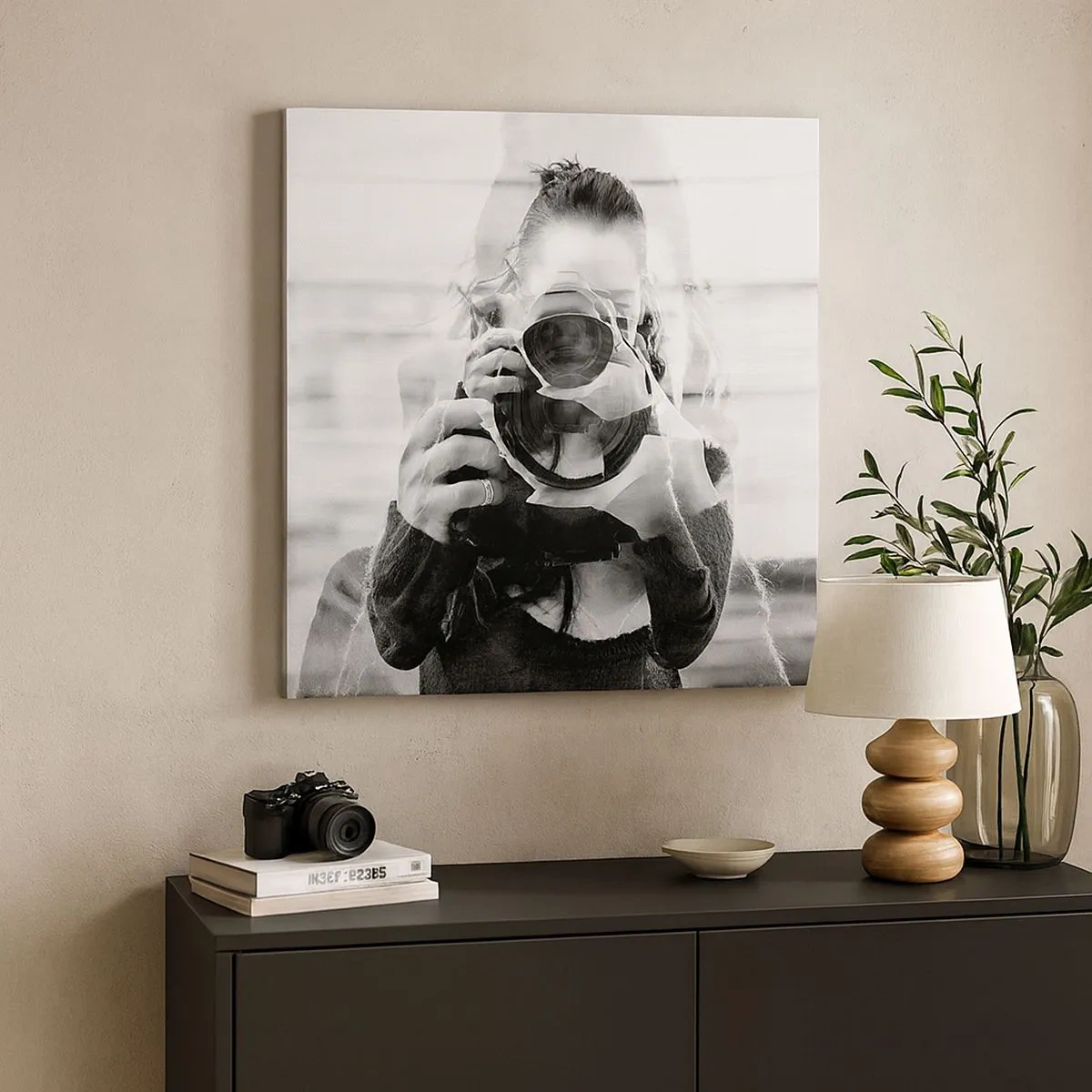 Impression sur toile - Image sur toile - Créateur et matériel - 30x30 cm