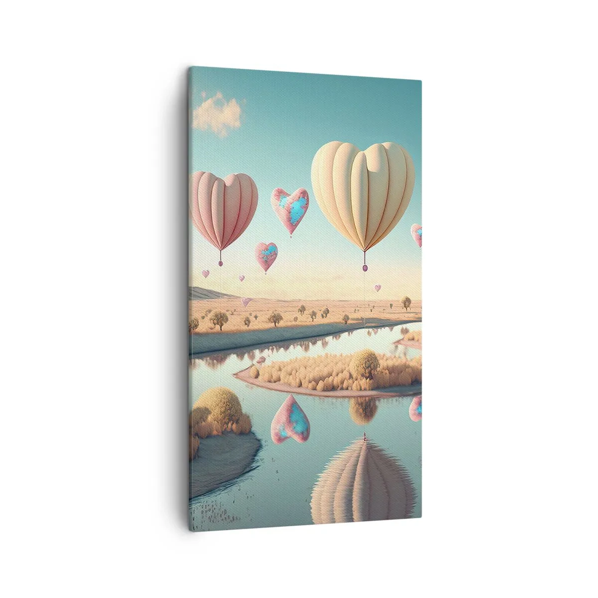 Impression sur toile - Image sur toile - L'amour te permet de t'élever - 45x80 cm