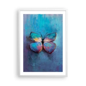 Affiche dans un cadre blanc - Poster - Dans toute sa splendeur - 50x70 cm