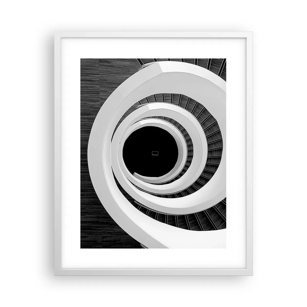 Affiche dans un cadre blanc - Poster - Les choses concrêtes - 40x50 cm