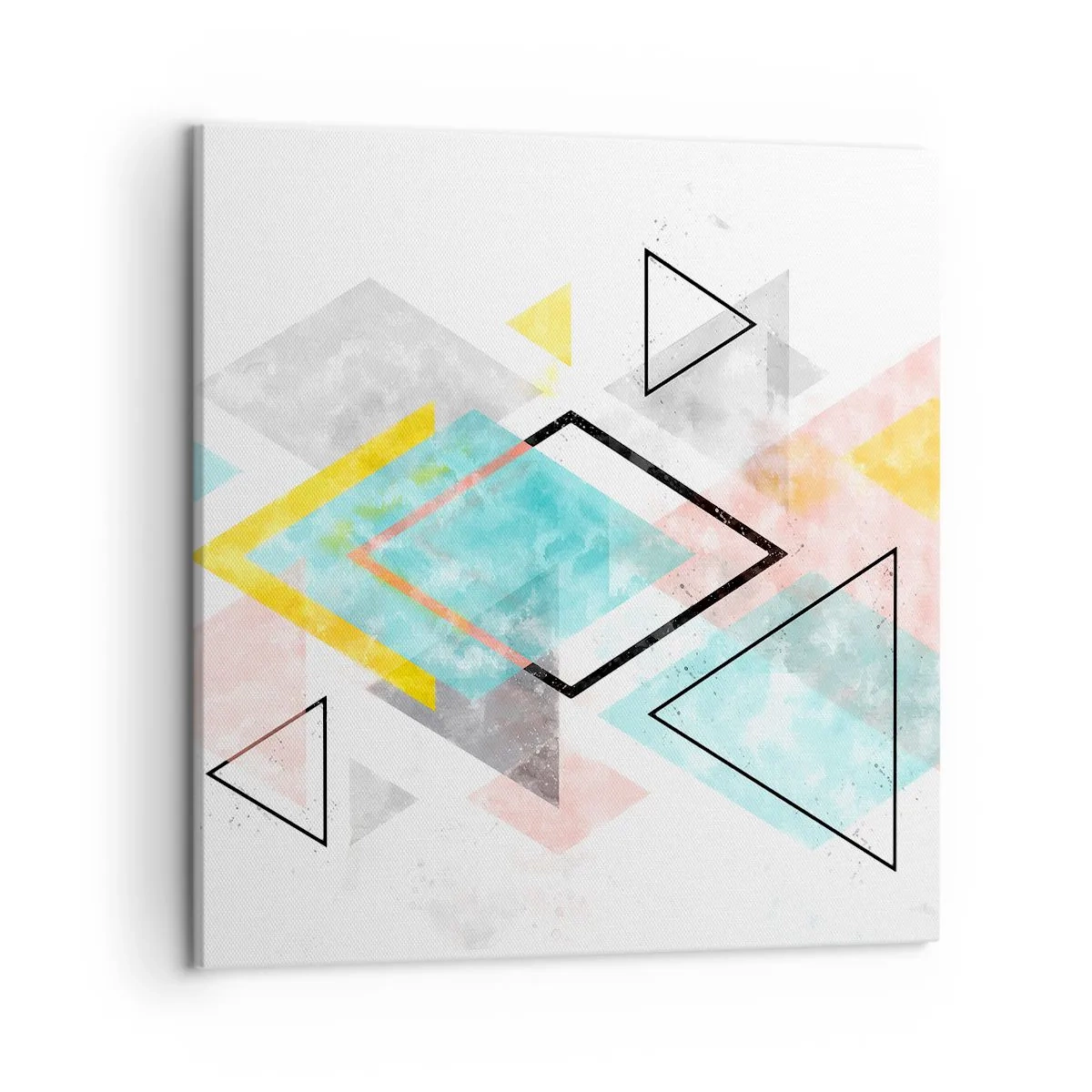 Impression sur toile - Image sur toile - Géométrie facile - 50x50 cm