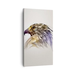 Impression sur toile - Image sur toile - Portrait d'un guerrier - 45x80 cm