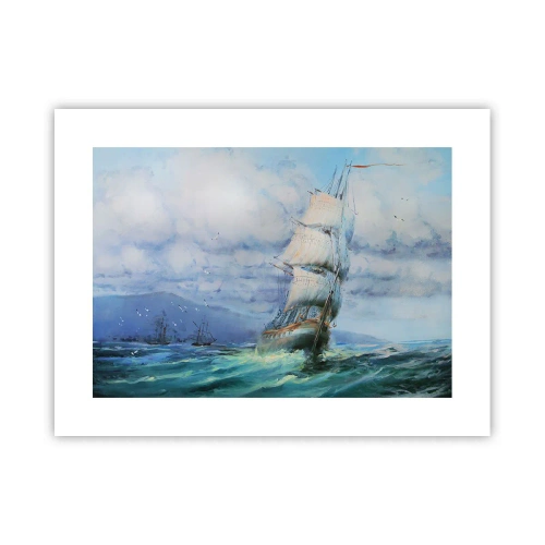 Affiche - Poster - Vents favorables - 40x30 cm