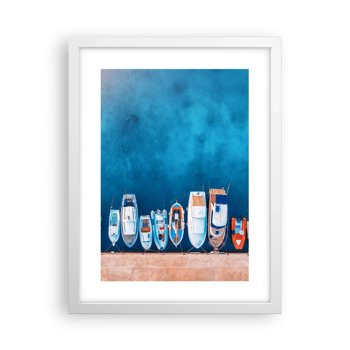 Affiche dans un cadre blanc - Poster - En une seule fois - 30x40 cm