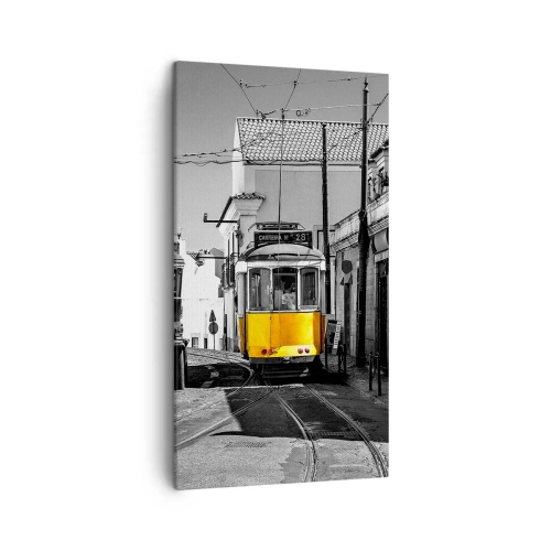 Impression sur toile - Image sur toile - L'âme de Lisbonne - 45x80 cm