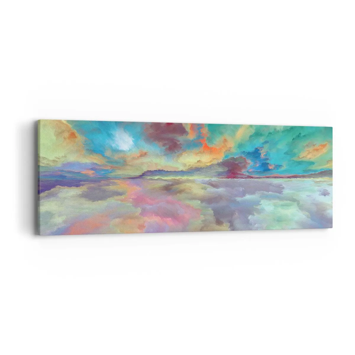 Impression sur toile - Image sur toile - Deux paradis - 90x30 cm