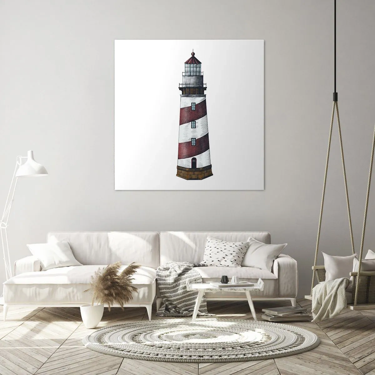 Impression sur toile - Image sur toile - Toujours sur ses gardes - 40x40 cm