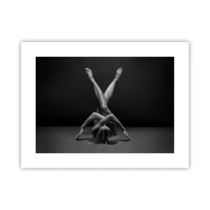 Affiche - Poster - Géométrie de la nudité - 40x30 cm