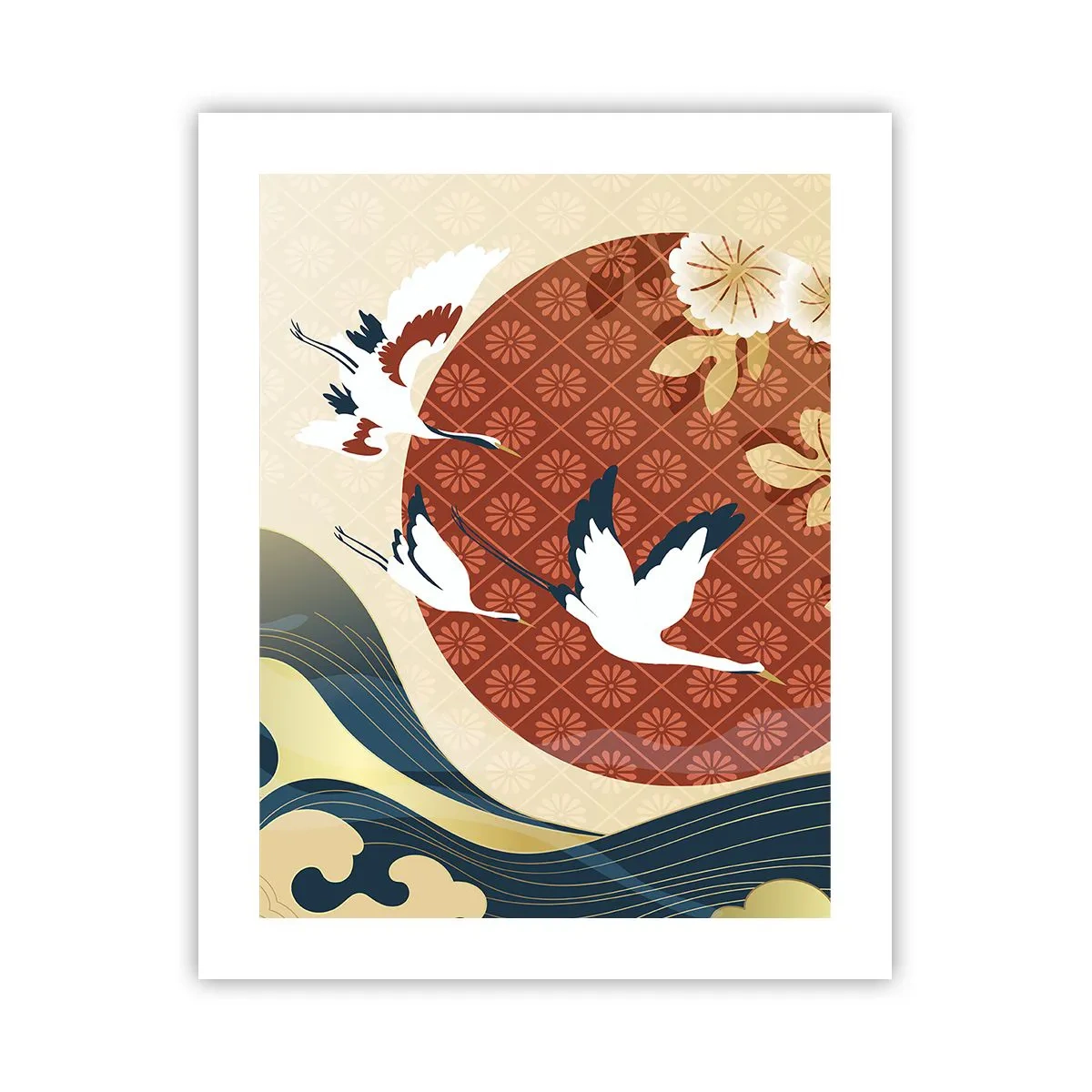 Affiche - Poster - Conte japonnais - 40x50 cm