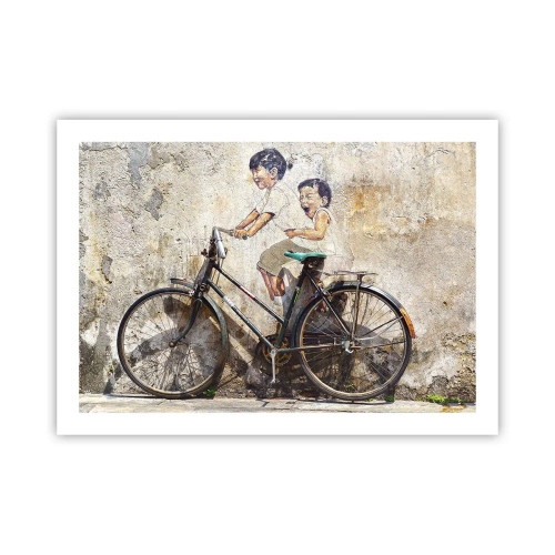 Affiche - Poster - Vrai ou faux? - 70x50 cm