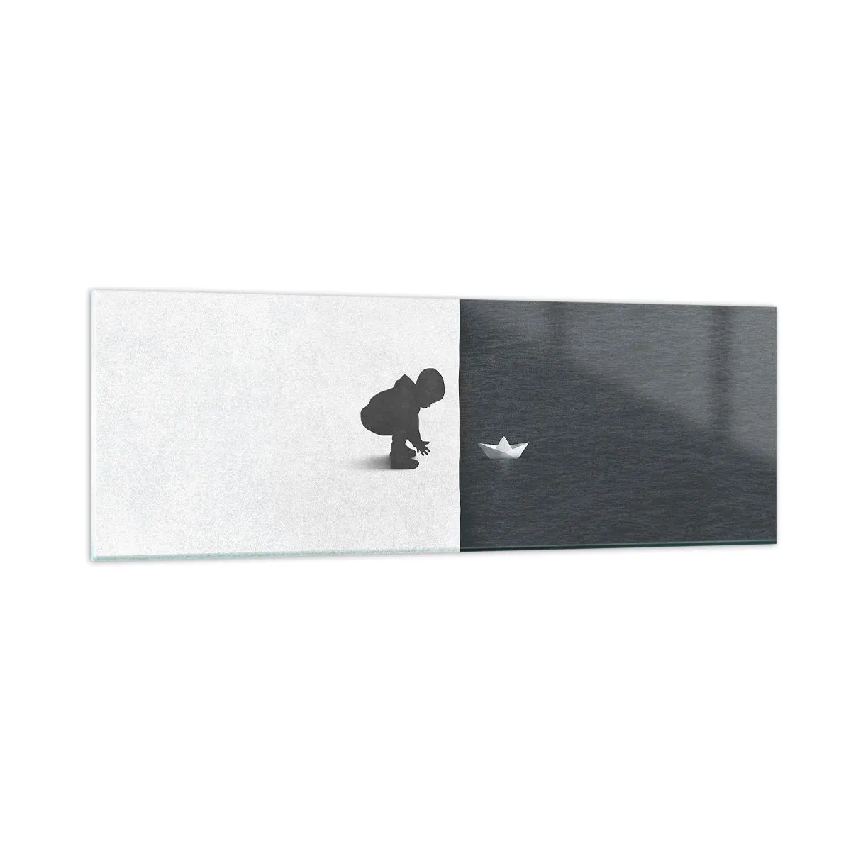 Impression sur verre - Image sur verre - Grande expédition - 90x30 cm