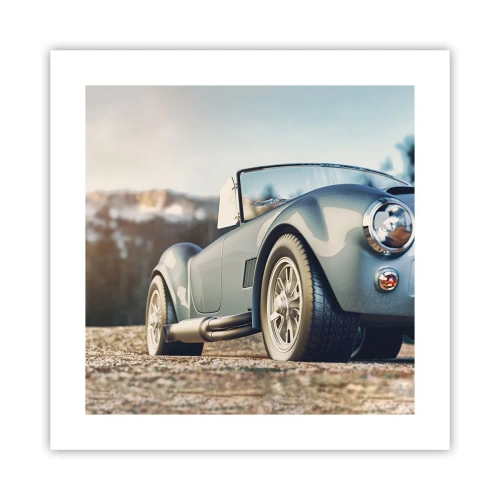 Affiche - Poster - Ce qui compte c'est le style - 40x40 cm