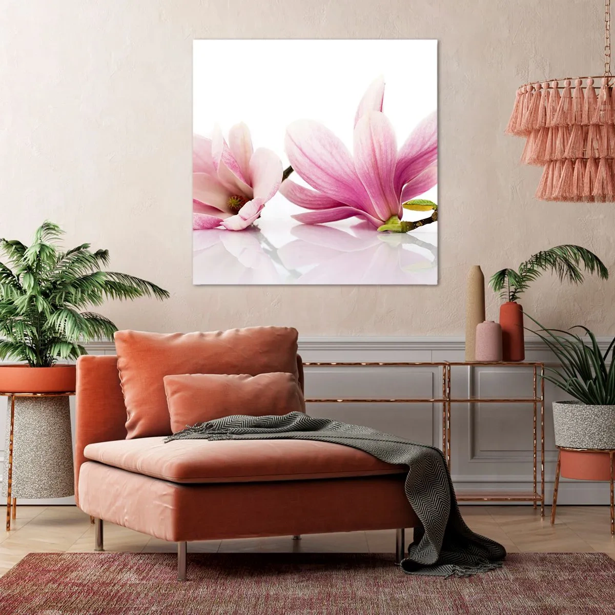 Impression sur toile - Image sur toile - Délicat comme une brise de printemps - 50x50 cm