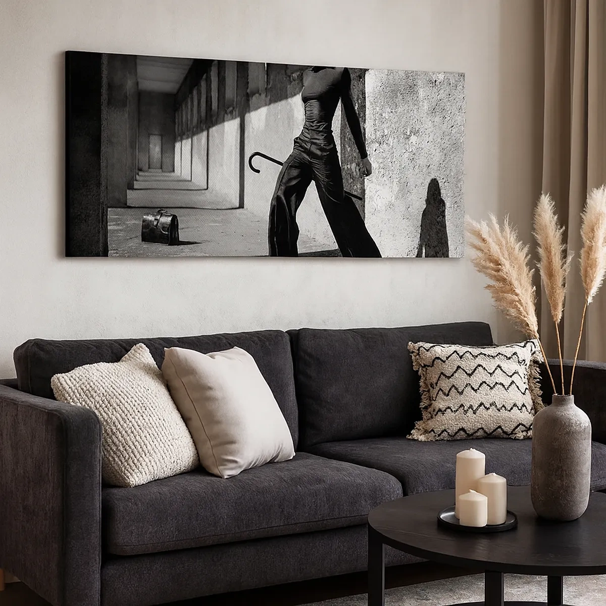 Impression sur toile - Image sur toile - Élégance urbaine - 30x30 cm