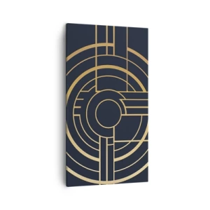 Impression sur toile - Image sur toile - Rotation des éléments - 45x80 cm