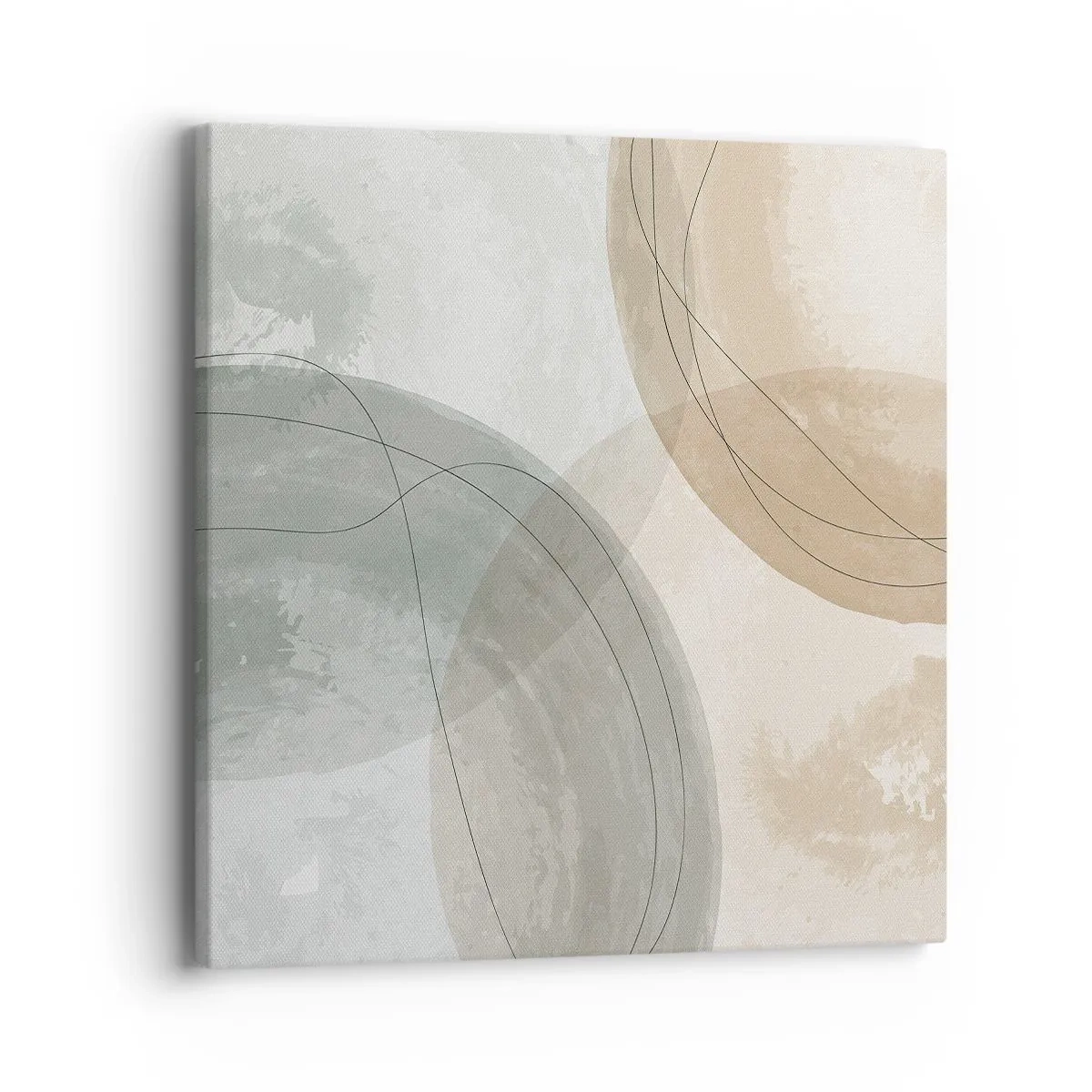 Impression sur toile - Image sur toile - Mondes pénétrants - 40x40 cm