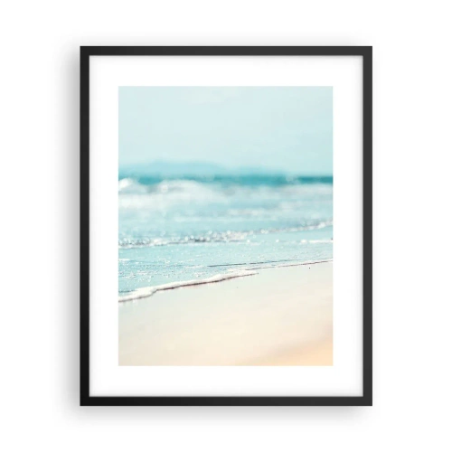 Affiche dans un cadre noir - Poster - Chaleur et bruissement - 40x50 cm