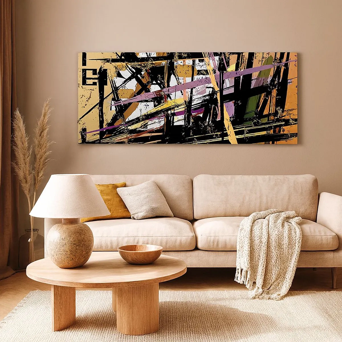 Impression sur toile - Image sur toile - Une coupe nette - 100x40 cm