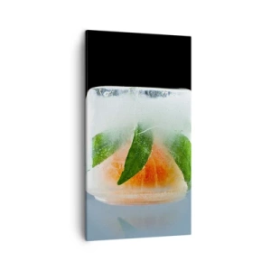 Impression sur toile - Image sur toile - Fraîcheur et rafraîchissement - 45x80 cm