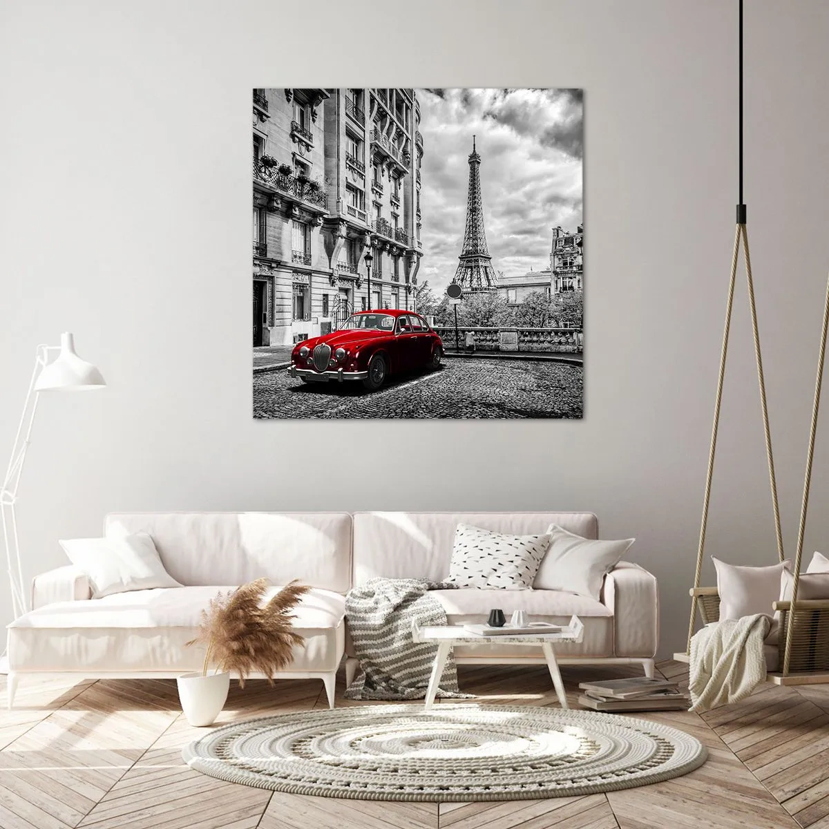 Impression sur toile - Image sur toile - Prédateur dans la ville - 60x60 cm