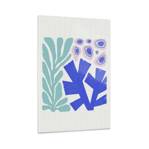 Impression sur verre - Image sur verre - Jardin sous-marin - 70x100 cm