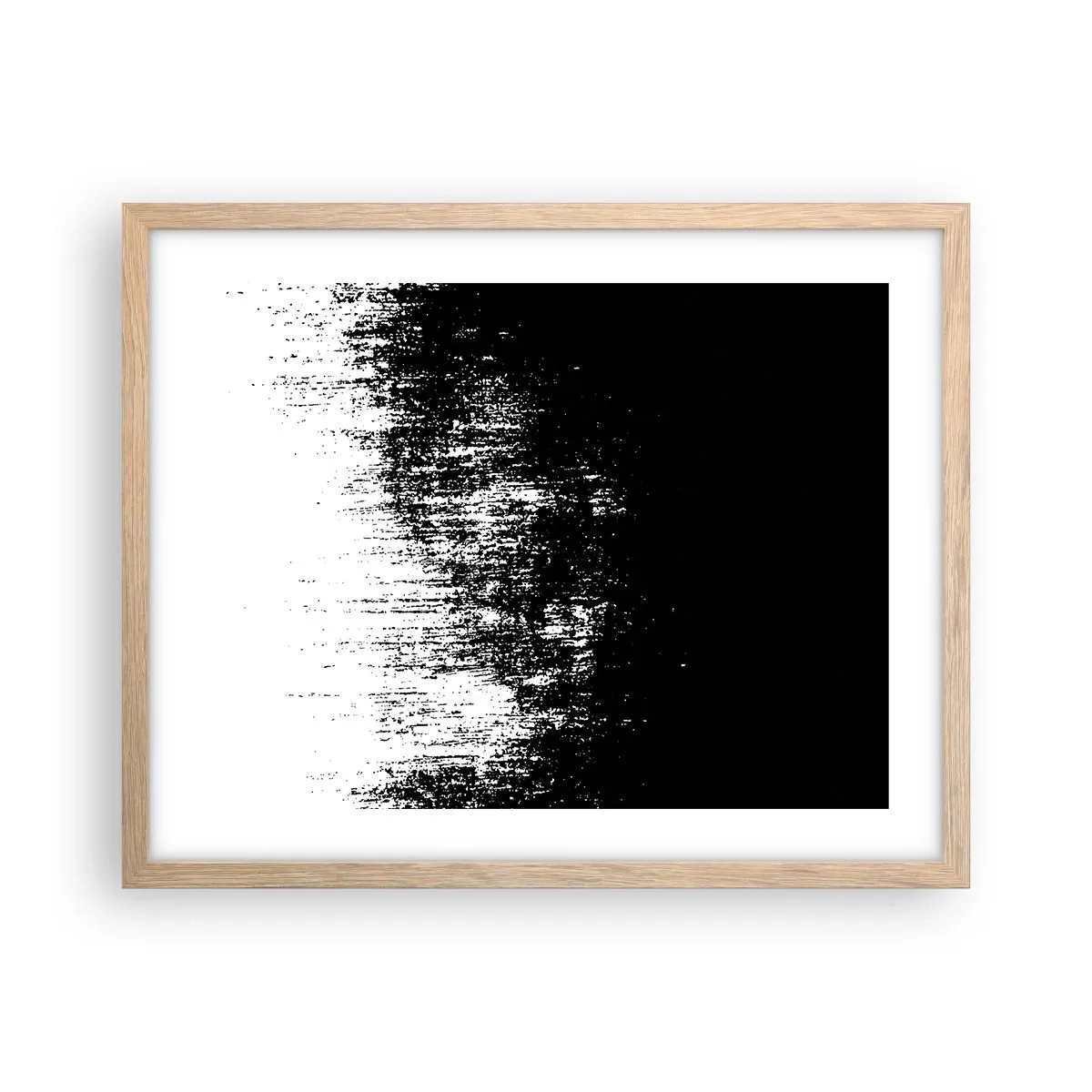 Affiche dans un chêne clair - Poster - Et le gagnant est ... - 50x40 cm