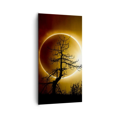 Impression sur toile - Image sur toile - Éclipse totale - 65x120 cm