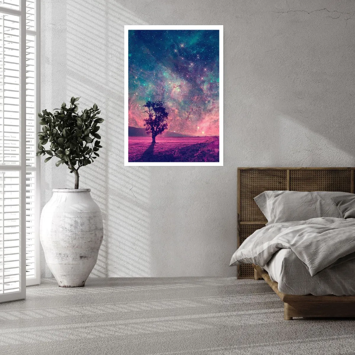 Affiche - Poster - Sous un ciel magique - 40x50 cm