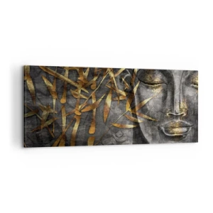Impression sur toile - Image sur toile - Ressentir le calme - 100x40 cm