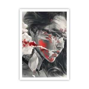 Affiche - Poster - Dans les fumées de l'absurde - 70x100 cm