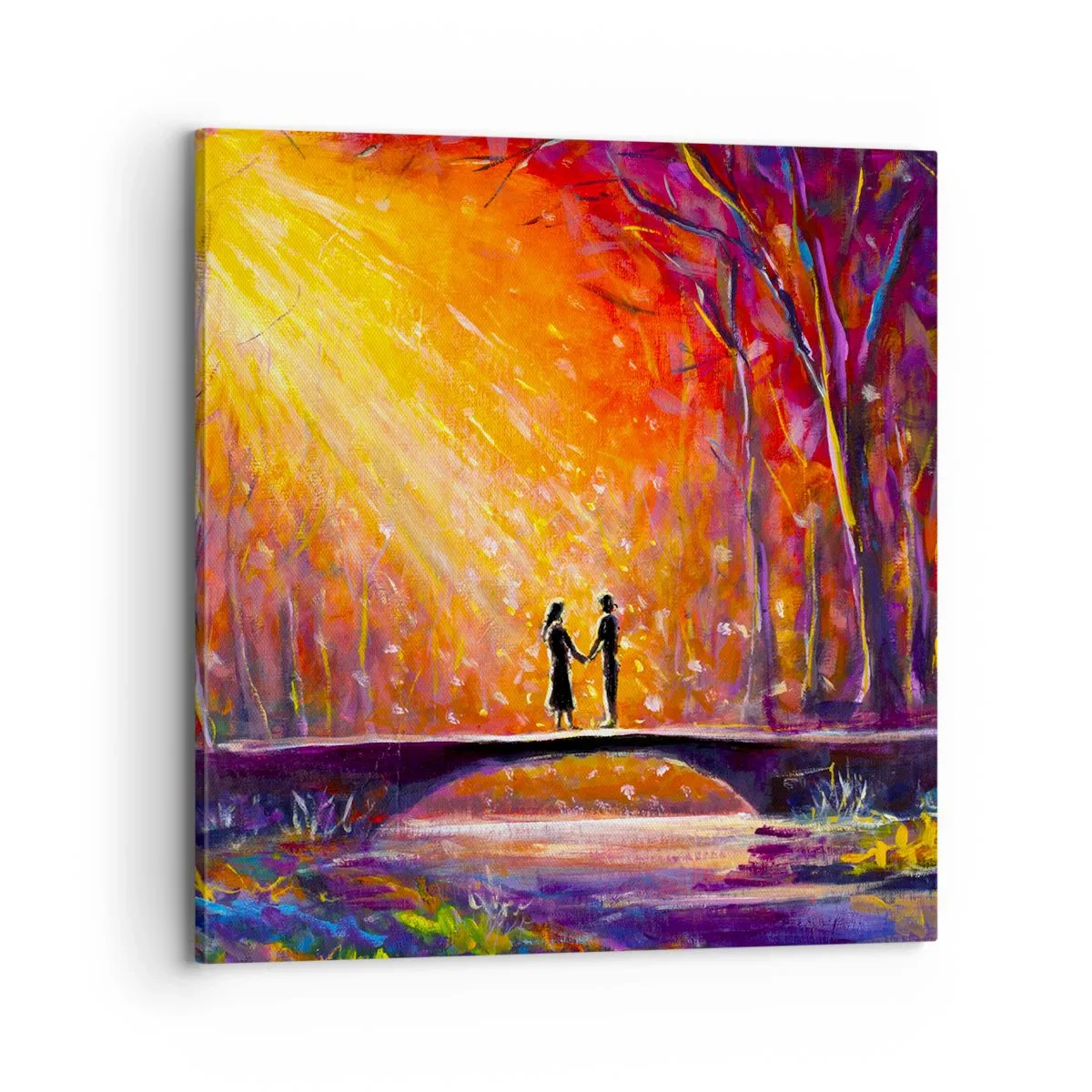 Impression sur toile - Image sur toile - Le ciel les aime aussi - 70x70 cm