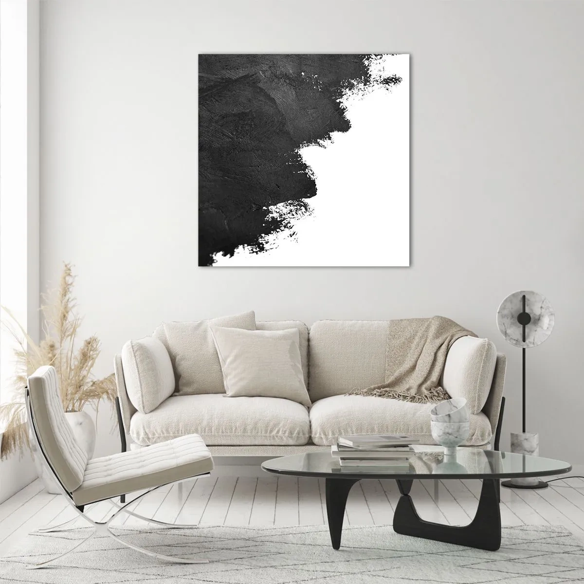 Impression sur verre - Image sur verre - Éléments : terre - 70x70 cm