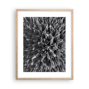 Affiche dans un chêne clair - Poster - Ça ne peut pas être plus dur que ça - 40x50 cm