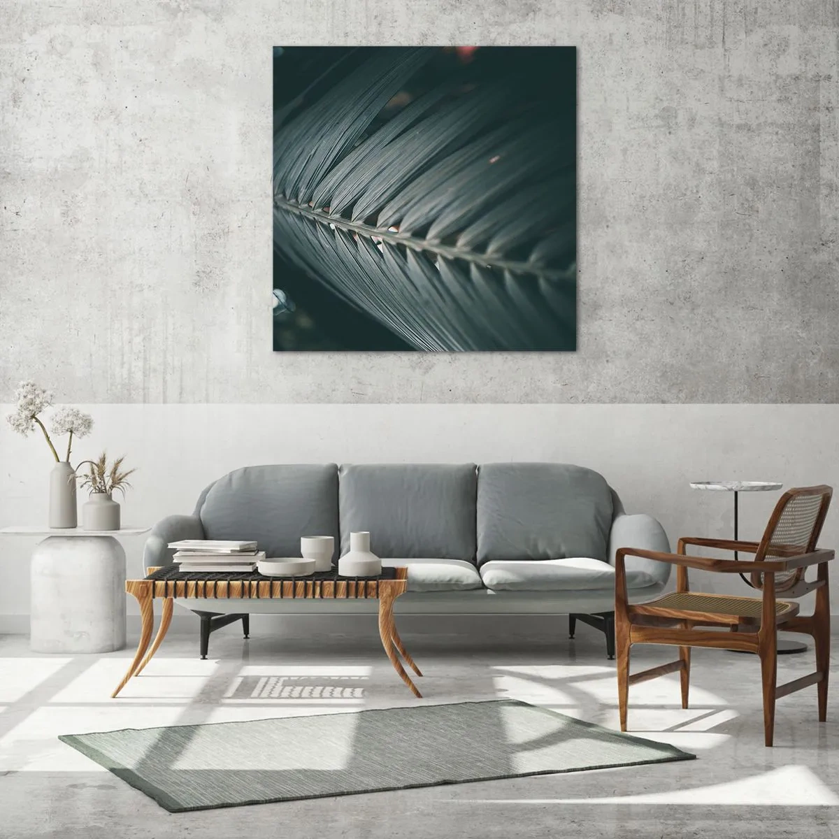 Impression sur verre - Image sur verre - Précision de la nature - 70x70 cm