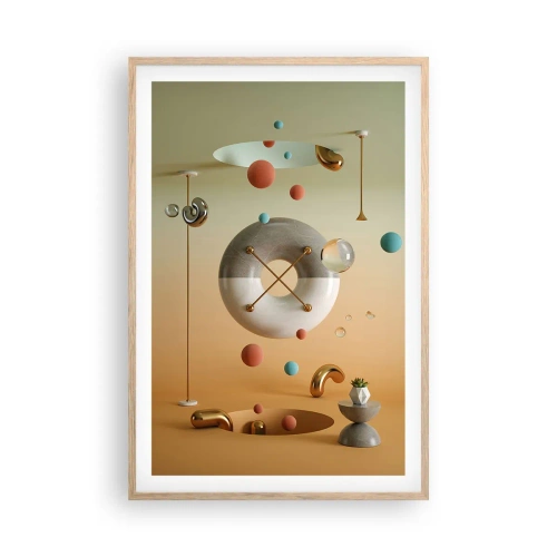 Affiche dans un chêne clair - Poster - Tout peut arriver - 61x91 cm