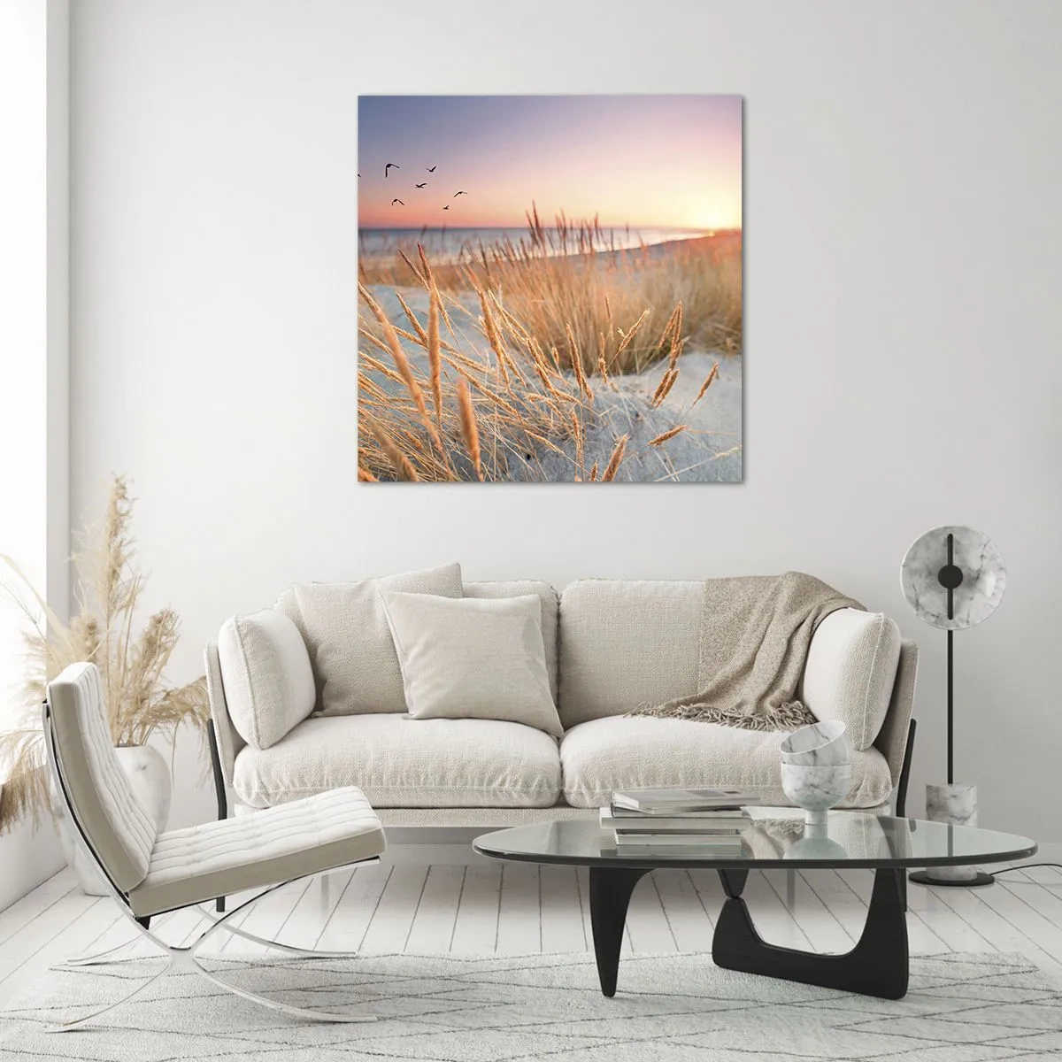 Impression sur verre - Image sur verre - Berceuse baltique - 40x40 cm