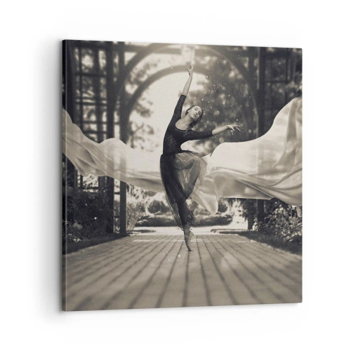 Impression sur toile - Image sur toile - La danse de l'esprit jardin - 60x60 cm