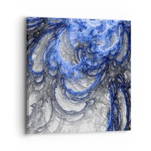 Impression sur toile - Image sur toile - La naissance d'une vague - 30x30 cm