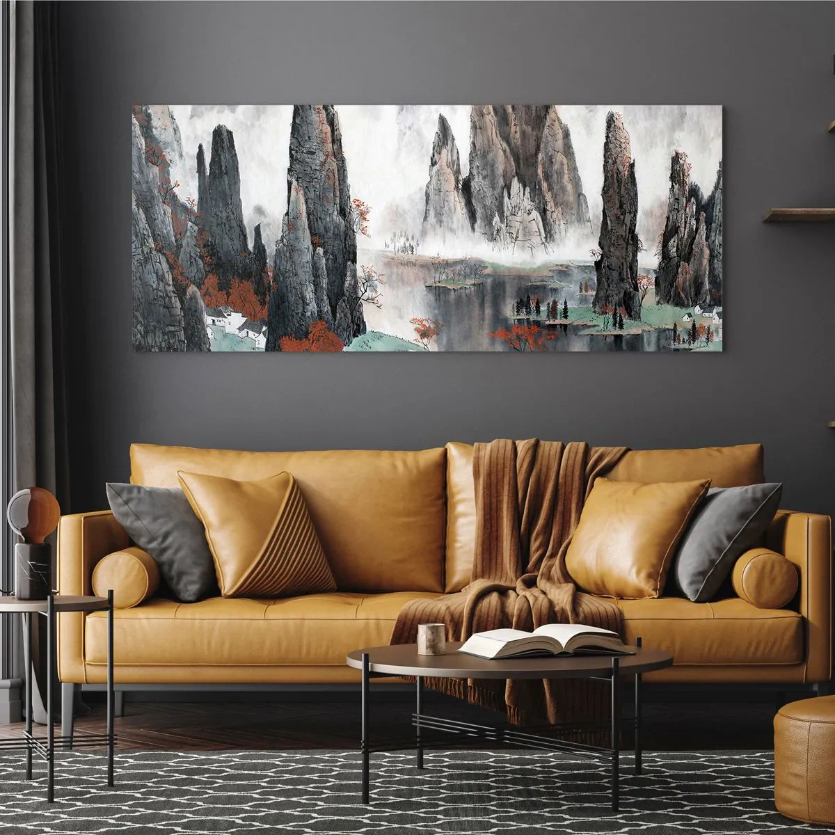 Impression sur verre - Image sur verre - De puissants gardiens - 100x40 cm