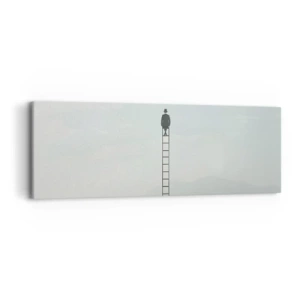 Impression sur toile - Image sur toile - Se soulever au-dessus - 90x30 cm