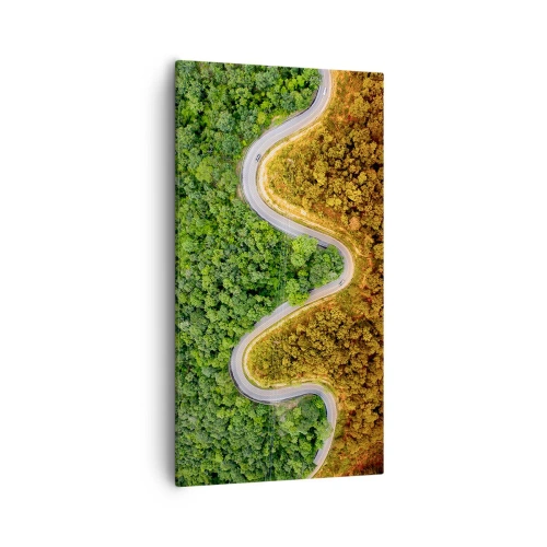 Impression sur toile - Image sur toile - Frontieres et differences - 55x100 cm