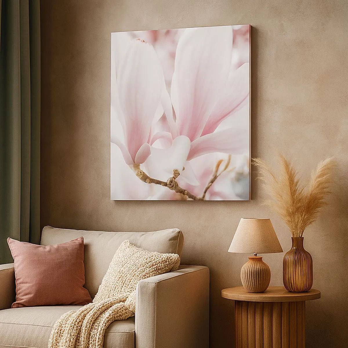 Impression sur toile - Image sur toile - Abondance de tendresse - 30x30 cm