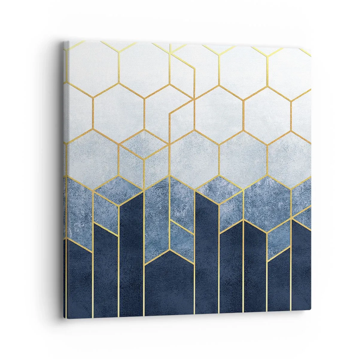 Impression sur toile - Image sur toile - Composition en rythme syncopé - 30x30 cm