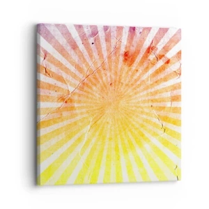 Impression sur toile - Image sur toile - Levant et couchant - 30x30 cm