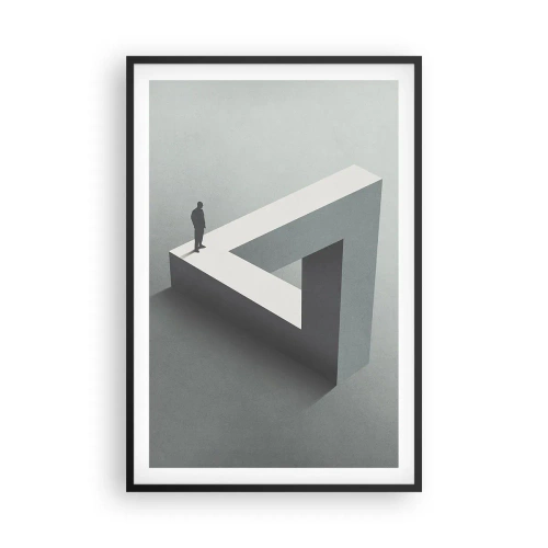 Affiche dans un cadre noir - Poster - Mais c'est possible - 61x91 cm