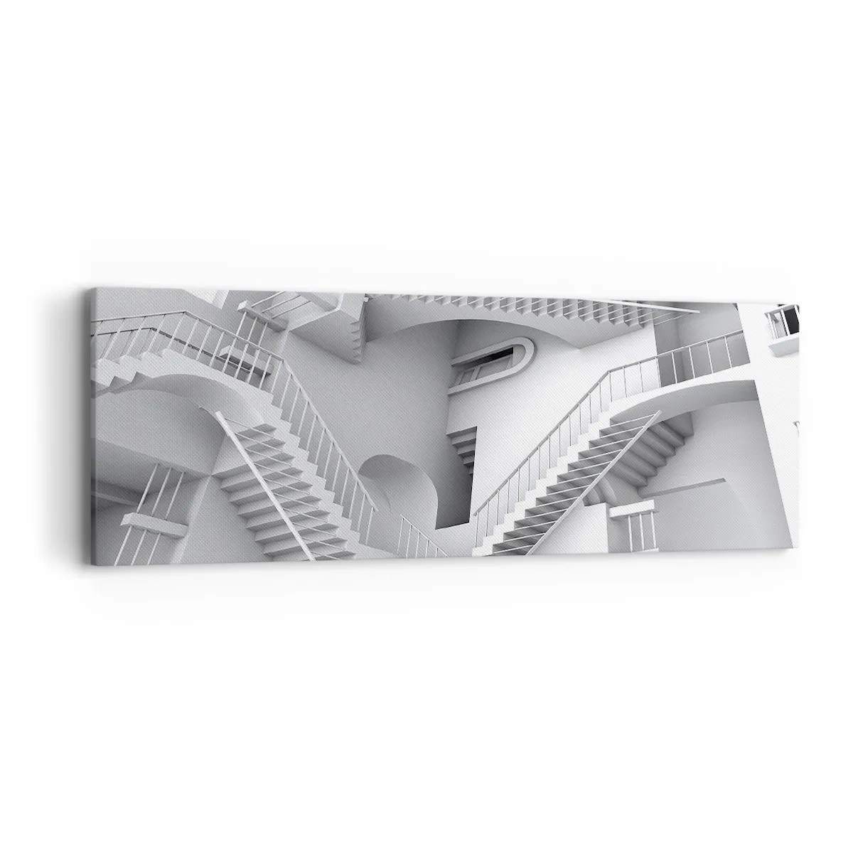 Impression sur toile - Image sur toile - Paradoxes spatiaux - 90x30 cm