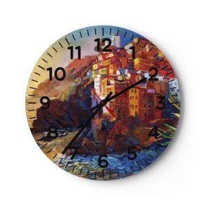 Horloge murale - Pendule murale - Climats italien - 40x40 cm