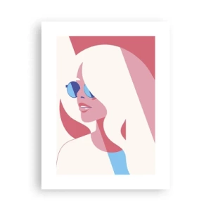 Affiche - Poster - C'était une blonde… - 30x40 cm